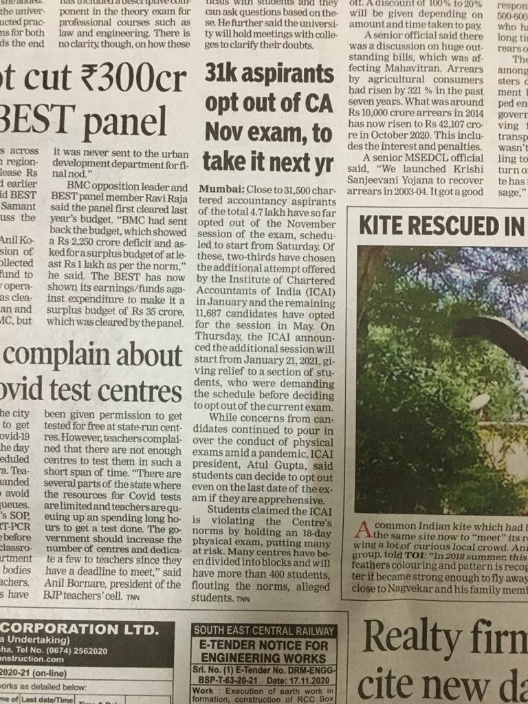 caaspirant13's tweet image. Only 6.57% has opted out. @theicai is this real or media is also BASELESS?
That's why yesterday you issued back to back notifications with OPTOUT in Bold and also trying to make us panic thru using provision of DMA Act. 😂
#ICAI_DENIES_SAFETY #SayNoToOptout #ICAI_BE_TRANSPARENT