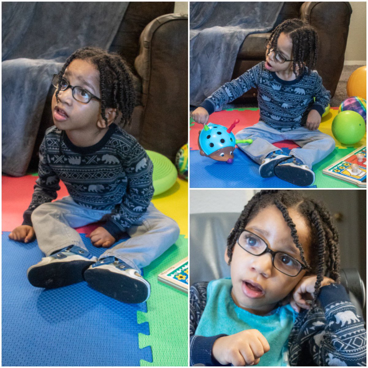 AidenStrong2016's tweet photo. #Progress Sitting tall like a big boy and unassisted๐ช๐ฝ! I remember the days when it was only seconds at a time.๐ #SpecialNeedsJourney #AidenMathis our #LittleFieryGiftFromGod
-
#AidenStrong #LoveHopeFaithForAiden #CDH #HIE #CVI #CerebralPalsy #Tracheomalacia #Thankful https://t.co/zcsEnysDAa