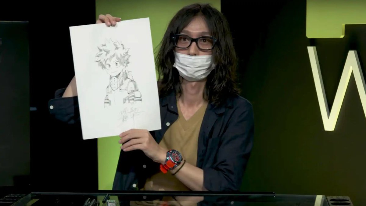 heroacaSakuga's tweet photo. Happy birthday to the one and only Kohei Horikoshi!!  🎉🎊🎈 https://t.co/I0Vyv3CqC3