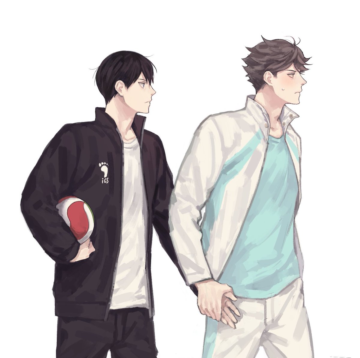 bunnylluv's tweet image. #いい及影の日
#いい及影の日2020
#좋은오이카게의날 
하루 늦었지만😂😂 얘들아 언제나 청첩장 기다리고 있어~🥳