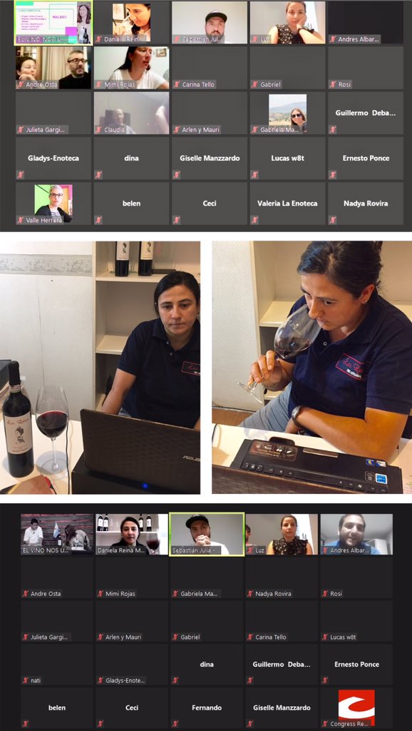 🙌Para finalizar el "Día Internacional de la Mujer Emprendedora"

Nuestra enóloga Daniela Reina presente en el #Ciclo de Cata 🍷de <a href="/PBodegueros/">Pequeños Bodegueros</a> de #Mendoza en <a href="/LaEnoteca1902/">La Enoteca</a> 
✨🍷🍷