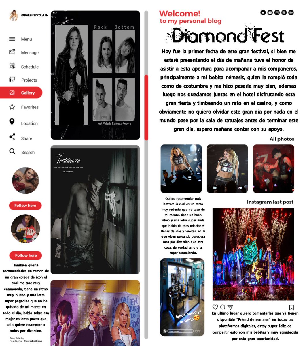 GIassCandy's tweet photo. Alfin termino la espera, hoy se dio comienzo a este gran festival que hace tanto venimos organizando, ademas de disfrutar esta noche como nunca tuve el placer de acompañar a mi bebita hermosa♥️

#TraicioneraByAlecH
#RBxDNCExV
#DiamondFest https://t.co/Tk6iuJG7Cc