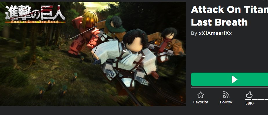 Trevis70617383's tweet photo. @RELLGames wow look at this game has attack on titan on its name same name from the anime but when rell used it OH THATS COPYRIGHT GET RELL FOR COPYRIGHT SHUT DOWN HIS GAME HIS GROUP AND LET ALL OF HIS HARD WORK TO GET THOSE MEMBERS WASTE, smh roblox can't believe you would do this. https://t.co/kjX4fIxfeZ