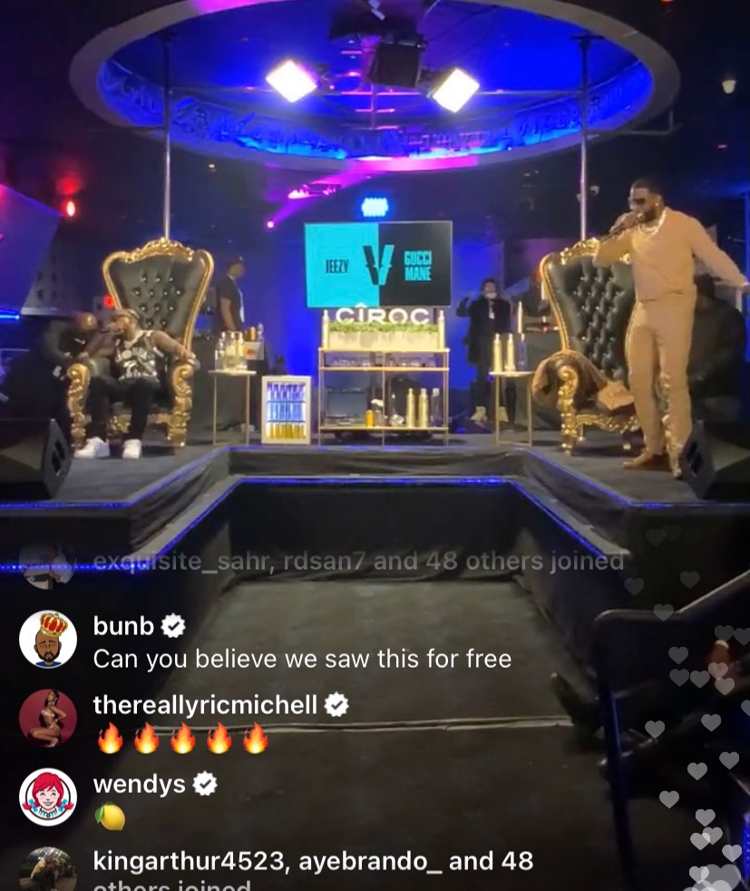AdeliaChaii's tweet photo. I know y’all saw Wendy’s in there when Gucci played Lemonade 😂😂 
#Gucci #Jeezy #Wendys https://t.co/RQswsWEx05