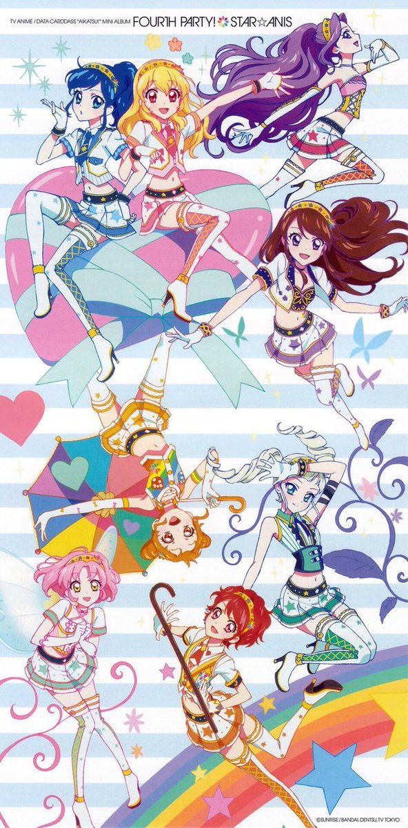Let's talk about Aikatsu covers and how they flawlessly transmit the personalities of the characters that appear in them with the art in such a vibrant and appealing way ↴First | Second | Third | Fourth 