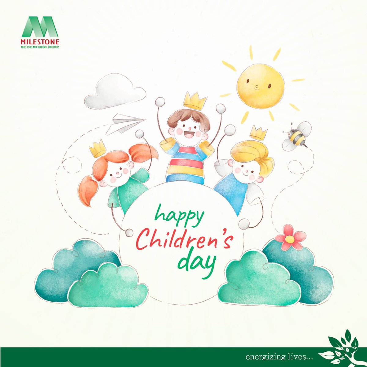 Milestoneagro's tweet photo. International Children’s Day offers us an opportunity to promote and celebrate children’s rights that will build a better world for Children.
#InternationalChildrensDay #milestoneagro https://t.co/CjPYIrE9iN