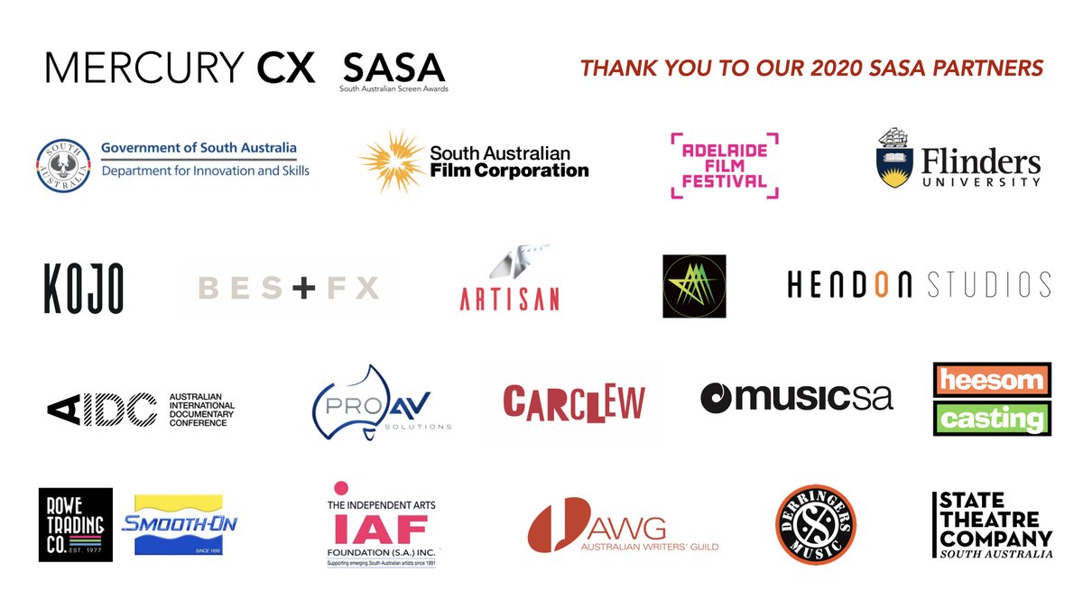 Mercury_cx's tweet image. It takes an industry to support emerging screenmakers in their industry! Thank you to all the #SASA20 sponsors for making this a bumper year.