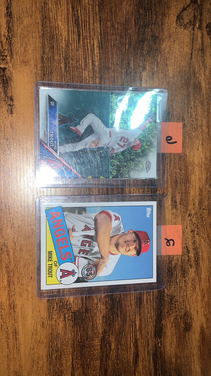 Mike Trout lot $8 PWE  @HobbyConnector