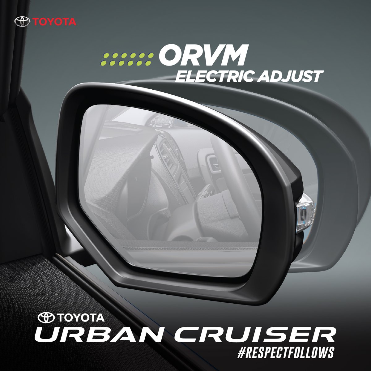 Toyota_India's tweet photo. The #ToyotaUrbanCruiser comes packed with an array of smart features to ensure ease and comfort for every drive. Deliveries for Toyota’s #YoungestSUV have now started. Book a test drive https://t.co/rNUS1GiASm
#Toyota #UrbanCruiser #IndiaSUV #RespectFollows #RespectDelivers https://t.co/LLCIo8ZyZ1