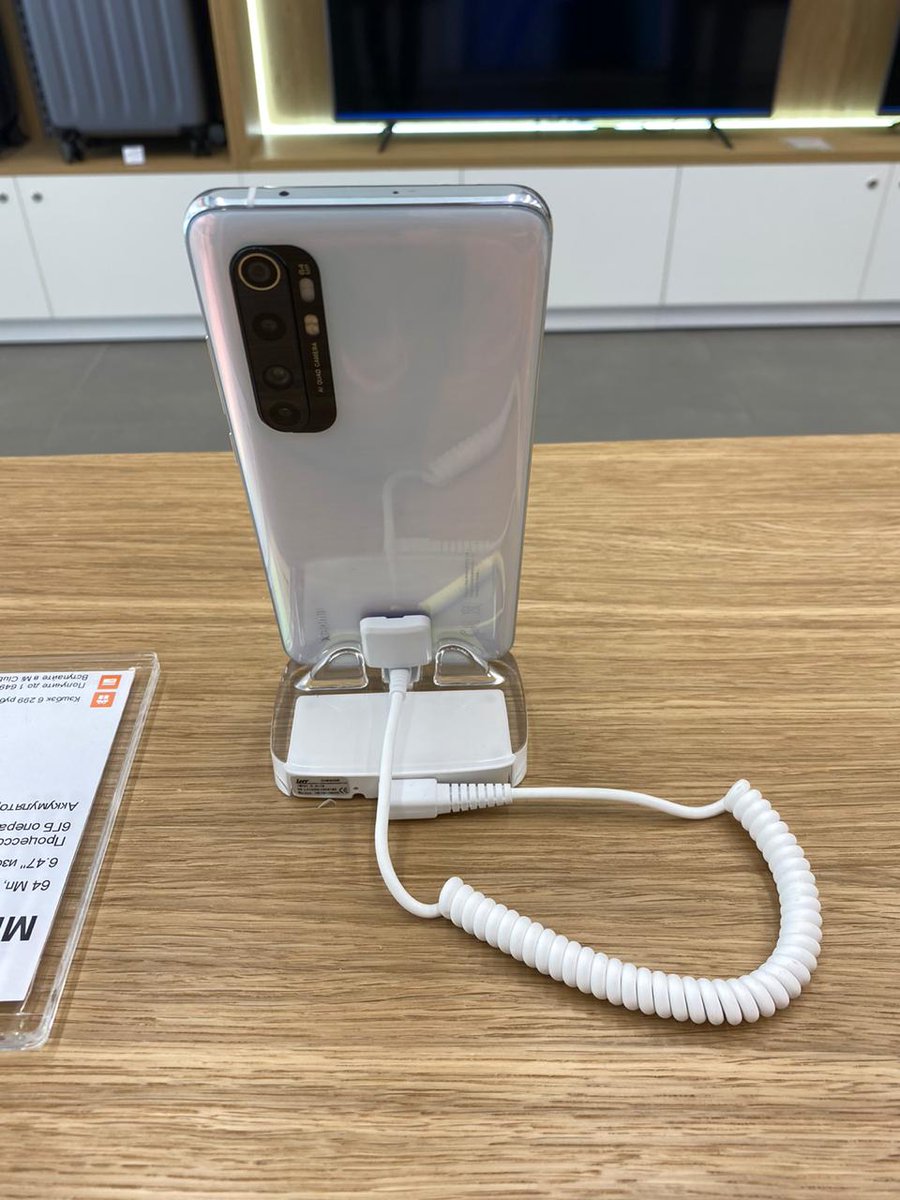 LHT Simple Display Stand in vertical 75°. The combination of acrylic stand and security controller. Do you like this minimalistic design?