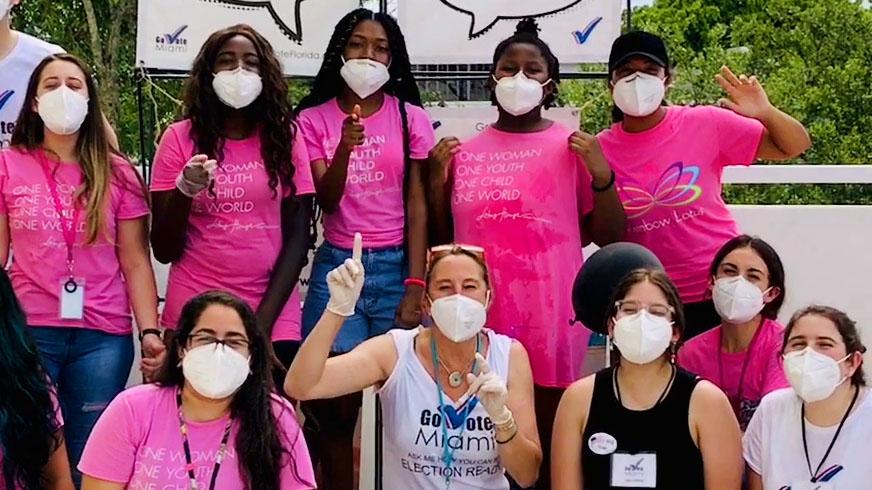 GoVoteMiami's tweet photo. It's the final countdown!🎵 Give Miami Day ends in less than an hour. What a year this has been! Together apart, we made it work, and helped turn out the highest number of voters EVER in Miami Dade. 

Thank you for your support. 

https://t.co/ddaxQdRUXJ 

#GiveMiamiDay https://t.co/R9SJeSzQup