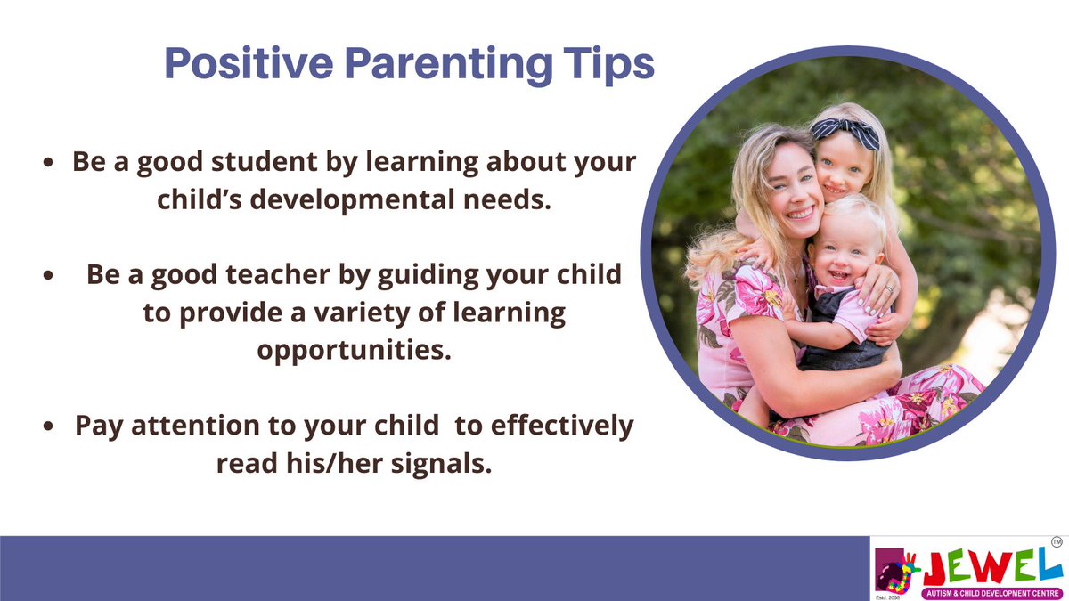 Positive parenting tips
#Jewelautismcentre #autismawareness #autistic #positiveparentingtips #kerala #ASD