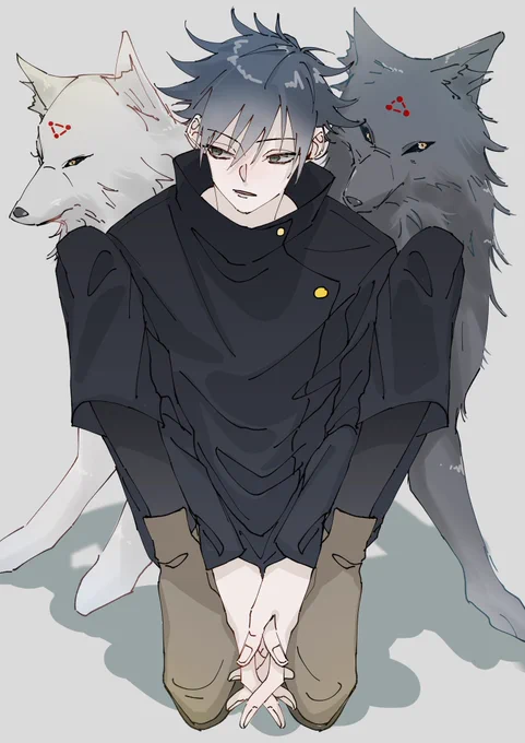 伏黒くんとわんわんたち 