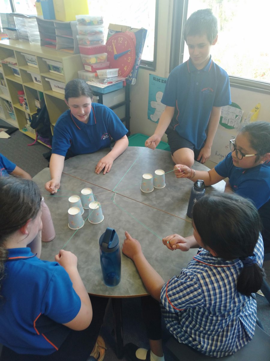 MissB_ACPS's tweet photo. Team building cup tower challenge in 4G this week! @AitkenCreekPS https://t.co/EvAGFr0BVr