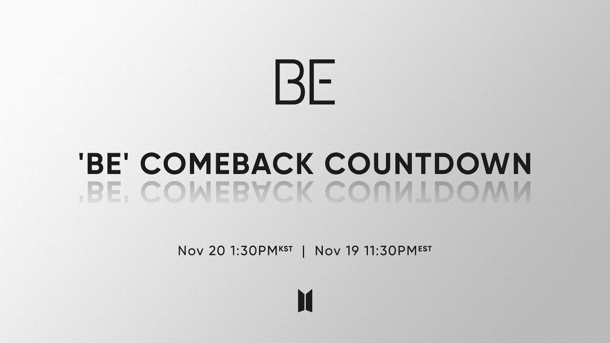 BTS (방탄소년단) 'BE' Comeback Countdown 🖇️ https://t.co/bPBoIm4FGA #BTS #방탄 ...