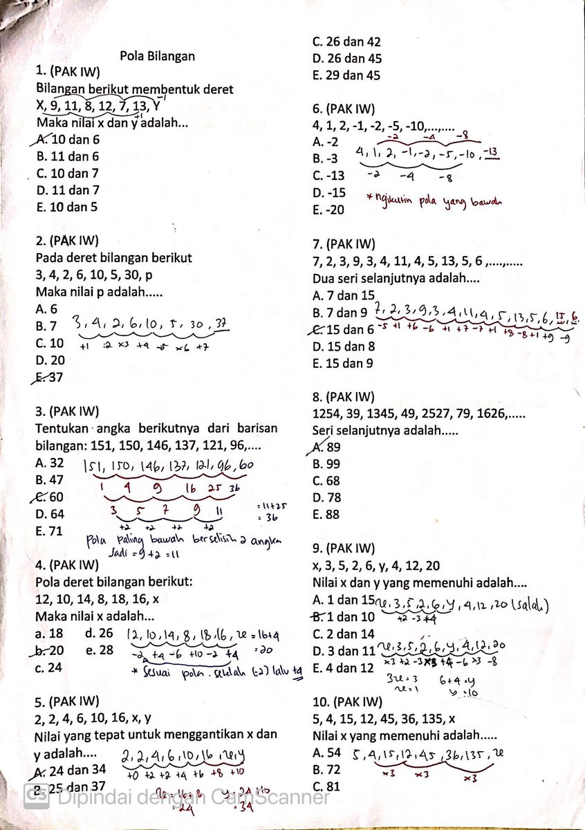 gelastripanca02's tweet image. 📄PEMBAHASAN 193 SOAL TPS POLA BILANGAN📄
link pembahasan
drive.google.com/file/d/1zDbHlq…

link soal
drive.google.com/file/d/1YKMB8W…