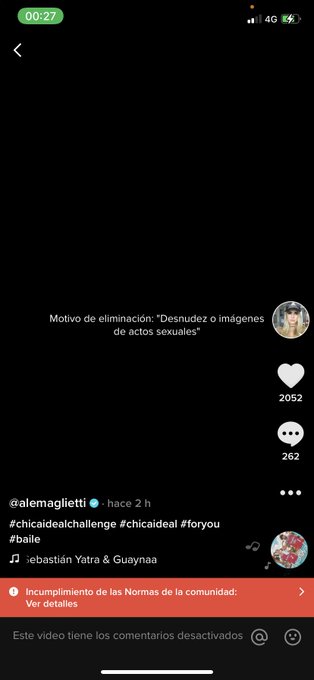 Hay miles de fotos de chicas en bikini y a mi censura @tiktok_espanol ??‍♀️ https://t.co/TL7tGE96nA