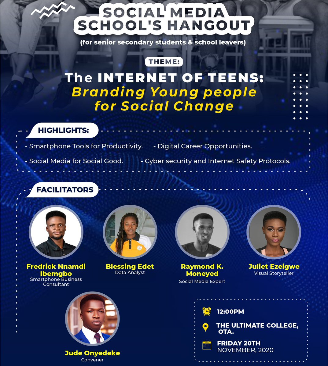 ChikaodinakaJO's tweet image. I am super excited that @TolenOfficial will be reaching out to young people to show them better ways to make their voices heard and be seen for their true potential.
#educatingfordemocracy #digitalskills #socialmedia #SoroSokeGeneration