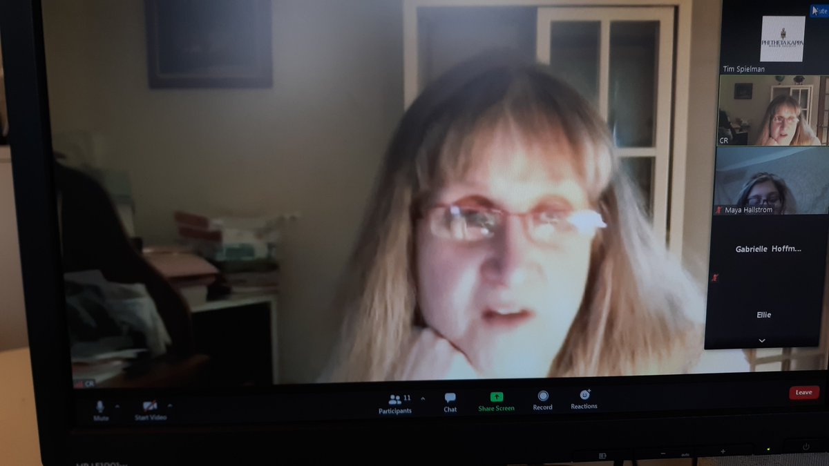OmicronEta's tweet photo. Thanks to Professor Cheryl Rinker for sharing tips on preparing for final exams.  #GoRVC https://t.co/cD9ojVsWuk