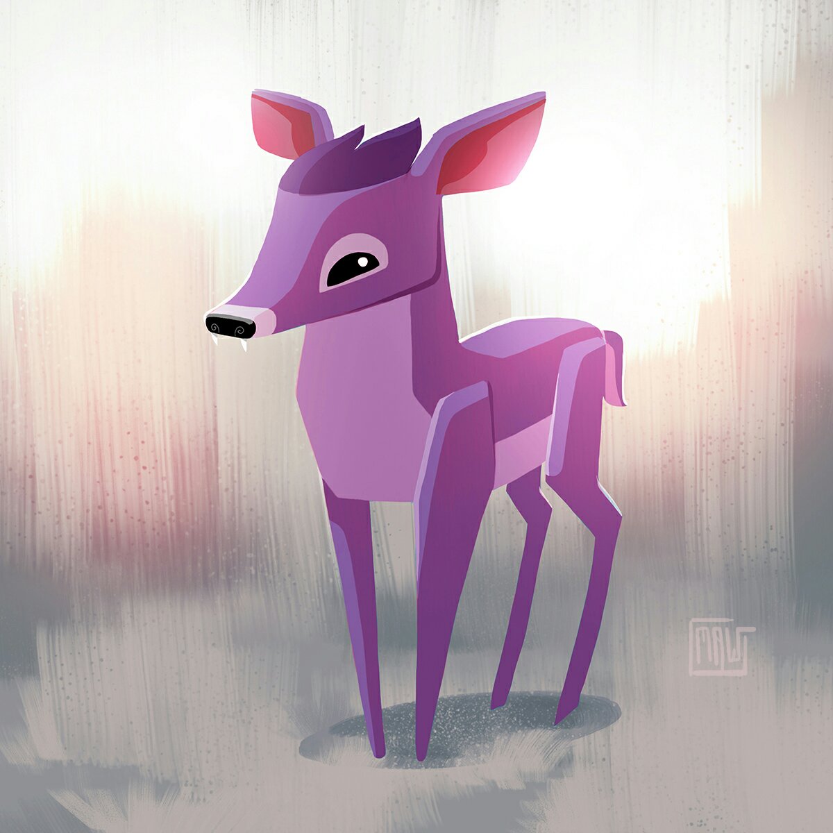 taylormaw_art's tweet photo. Tufted Deer Concept!
I love these beautiful, spooky creatures. Get one today in Animal Jam ^-^
#animaljam #conceptart #character #characterdesign #illustration #videogames #tufteddeer #deer https://t.co/KgXjtUvWZD