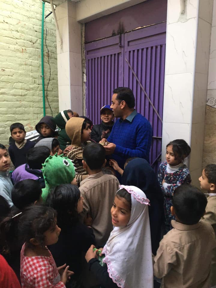 In our region, when a boy is born the father (or grandfather) goes out to the street and gives some money as a way of celebration to kids in the street. Also peanuts are distributed immediately, mostly among kids of the Mohallah, but also to all those who come to share the