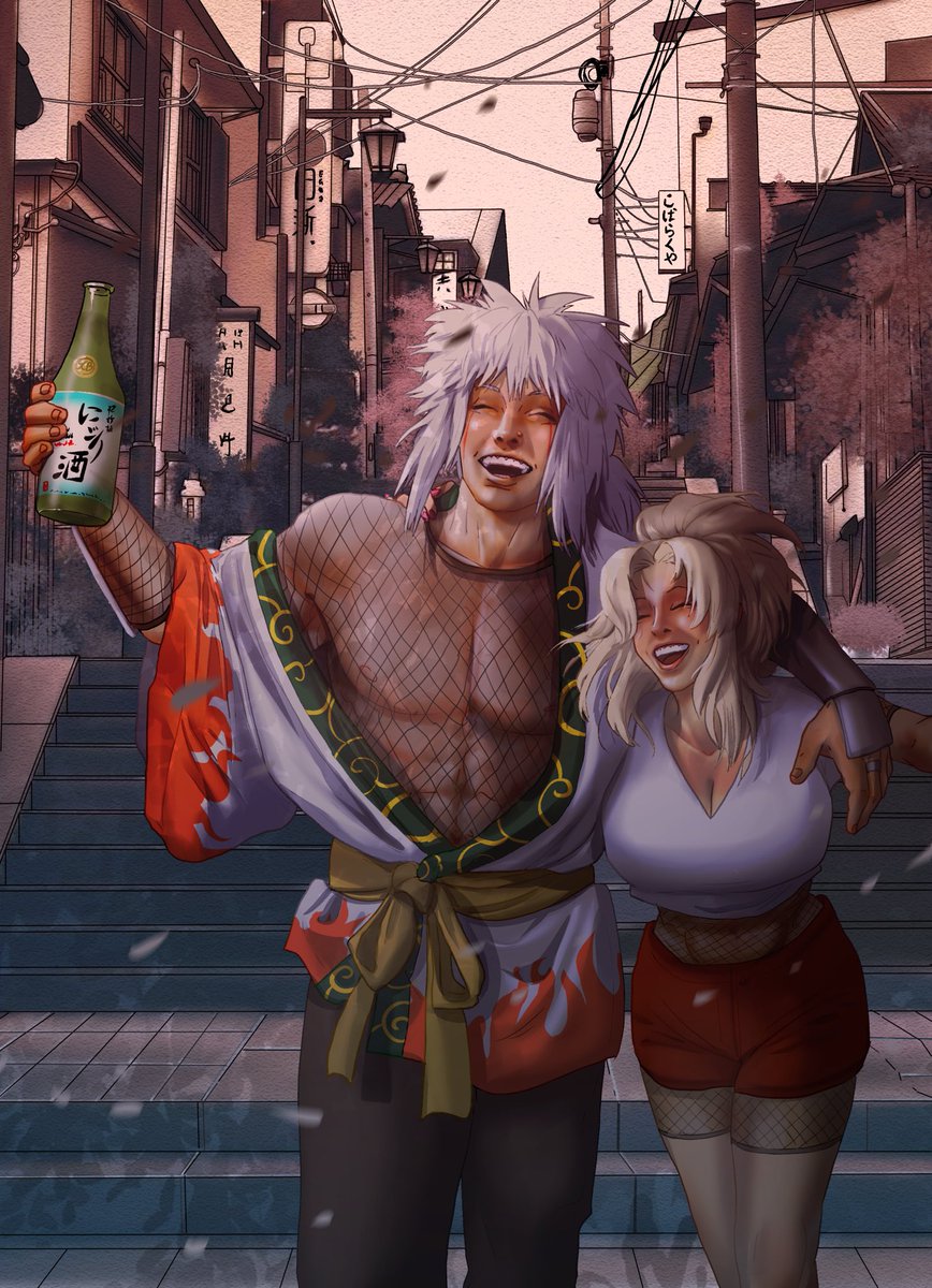 evartandadam's tweet photo. Sannin drinking habits for @SenseiZine 🐸🐍🍶🍷 #orochimaru #jiraiya #tsunade #sannin #naruto https://t.co/7RQynOJQC7