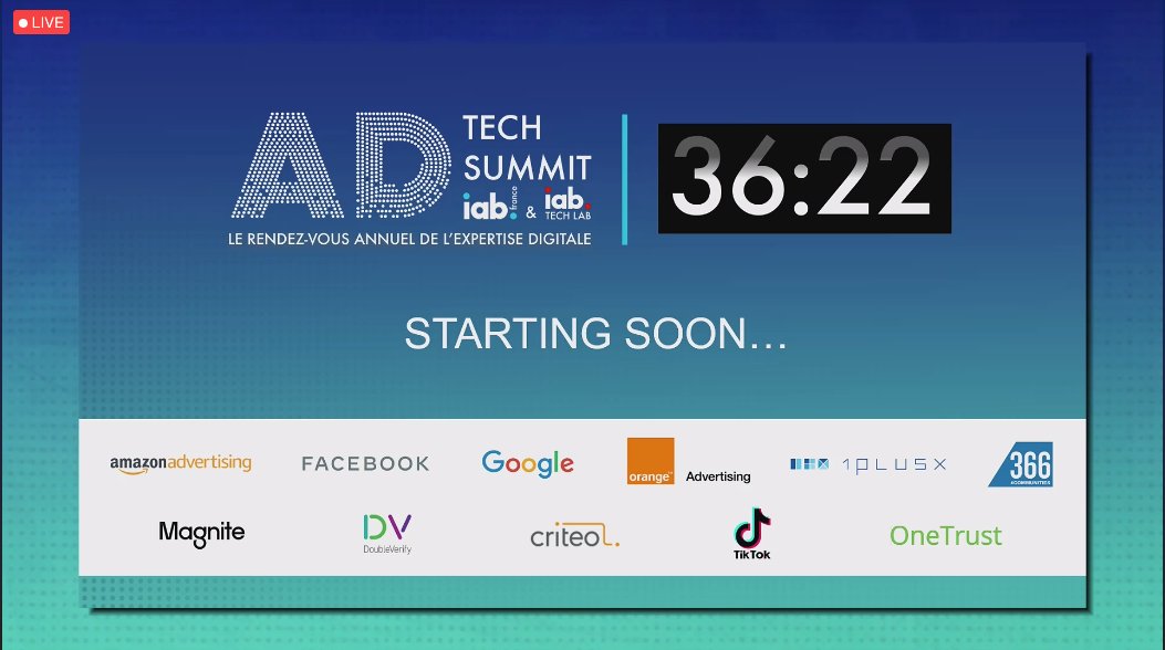 Corto13's tweet photo. Il est temps de se préparer pour le live de  l'#adtechsummit de ll'iabFrance #digitalnewage #iim #iabfrance #digitalmarketing https://t.co/iEqj5Q4clB