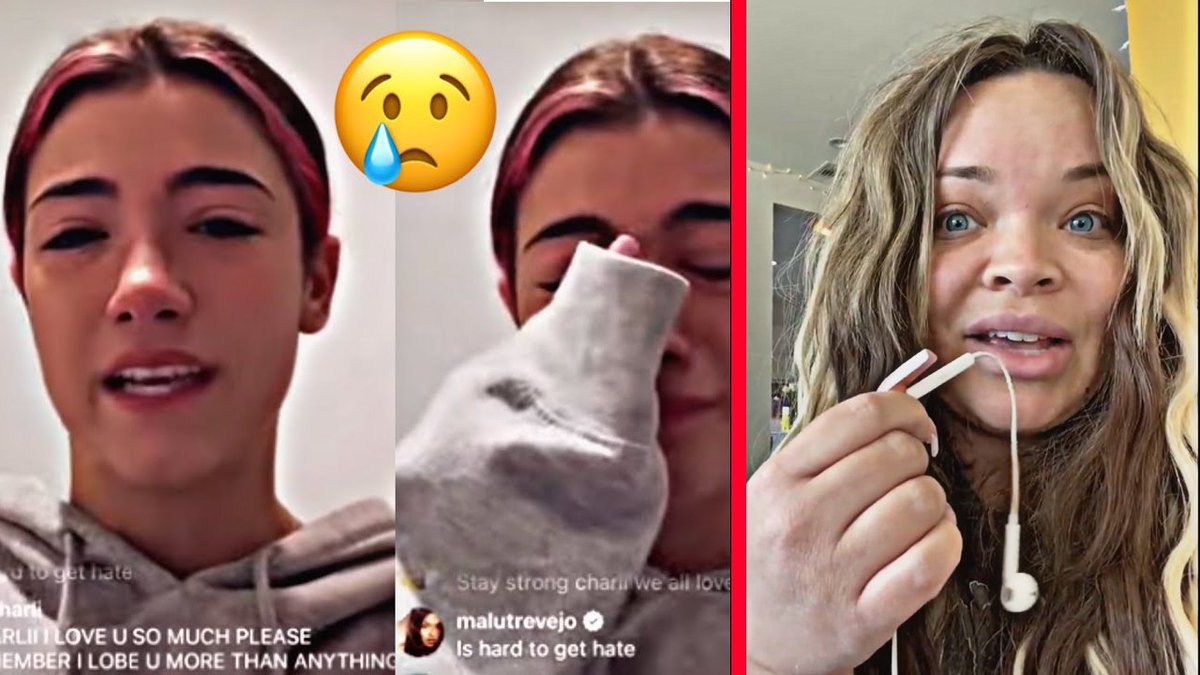 DankFunny's tweet photo. 🔴 Trisha Paytas REACT to Charli D’Amelio Crying on Instagram | FULL Live Stream - Losing Followers LIVE TIKTOK FOLLOW COUNT
👇👇👇👇👇
https://t.co/yWXP6sA8XY
👆👆👆👆👆

#TrishaPaytas 
dixie
Dinner With The D'Amelios
instagram live crying
#charlidamelio 
#dixiedamelio https://t.co/4ObFVzx4Dx
