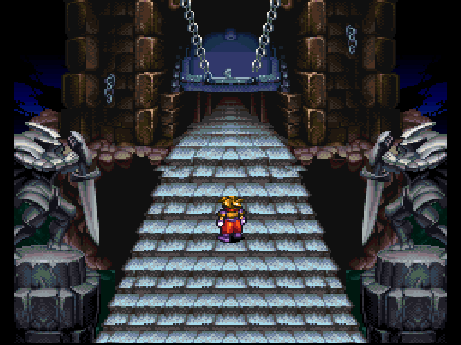 START THE CLOCK!!(Haven't had to do that in a while)Terranigma has one hour to wow me from this point onward. Good luck to fans of it.