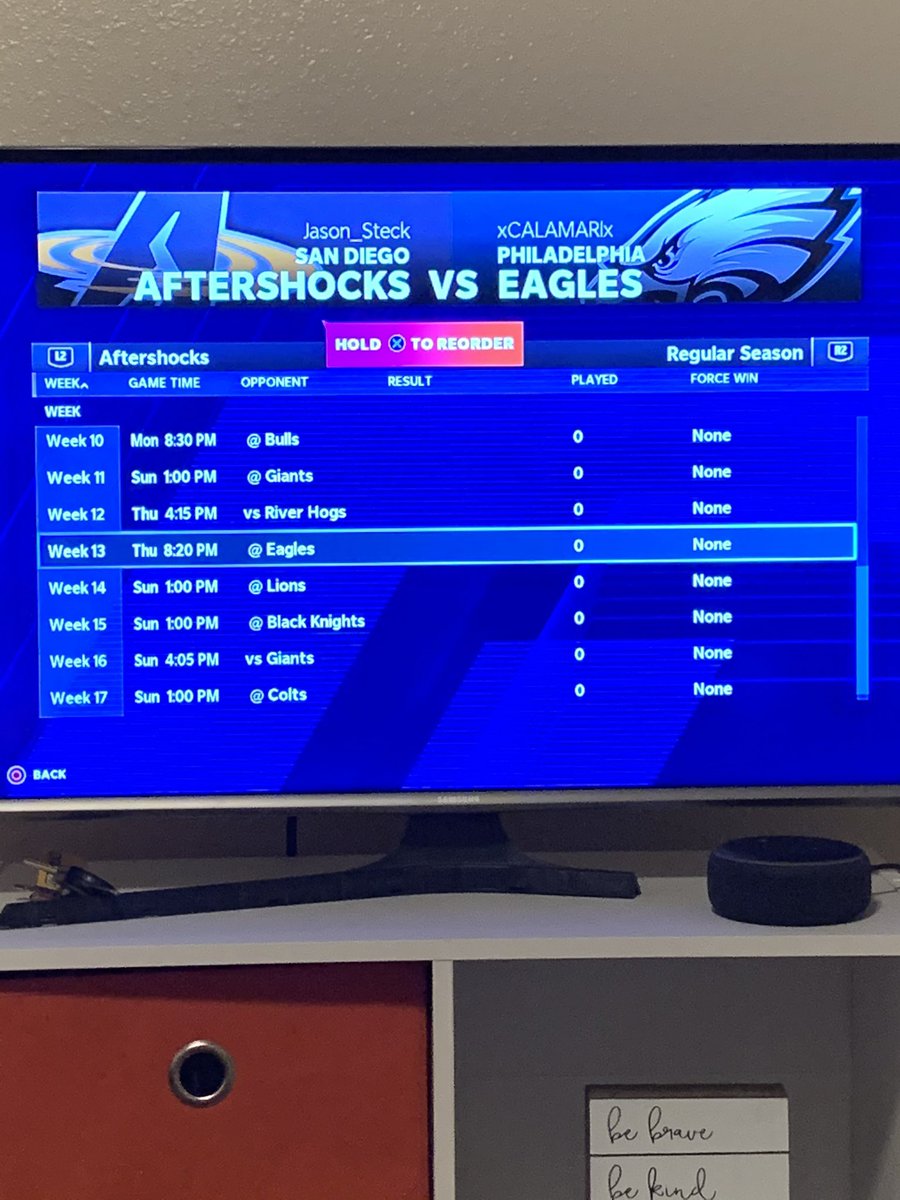 MikeOxbig2020's tweet photo. Tough Schedule this year! As long as we stay focused and execute, I know we can make playoffs and go far into the playoffs! Let’s get it! https://t.co/UeoHwm1SPU