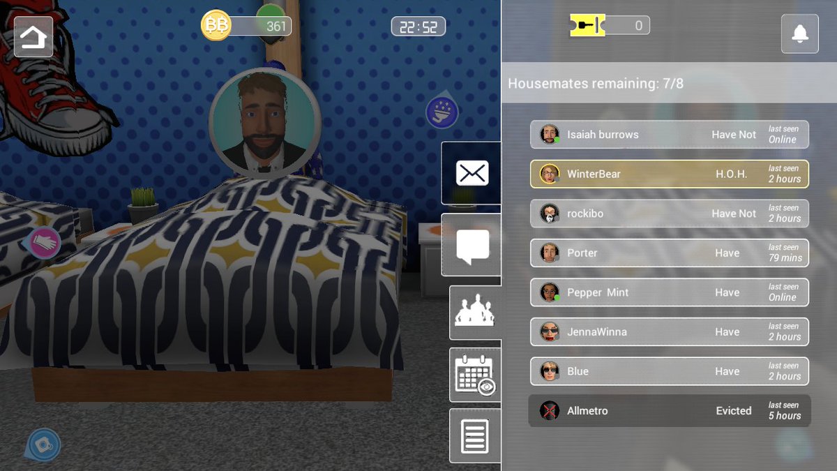 isaiahburrows2's tweet photo. so I have made it in to another house on Big Brother the game hopefully I can make it all the way to Tomorrow Starts a new Day hopefully I can win HOH plus I started a group
here are the people in my house https://t.co/TYydDttlj6
