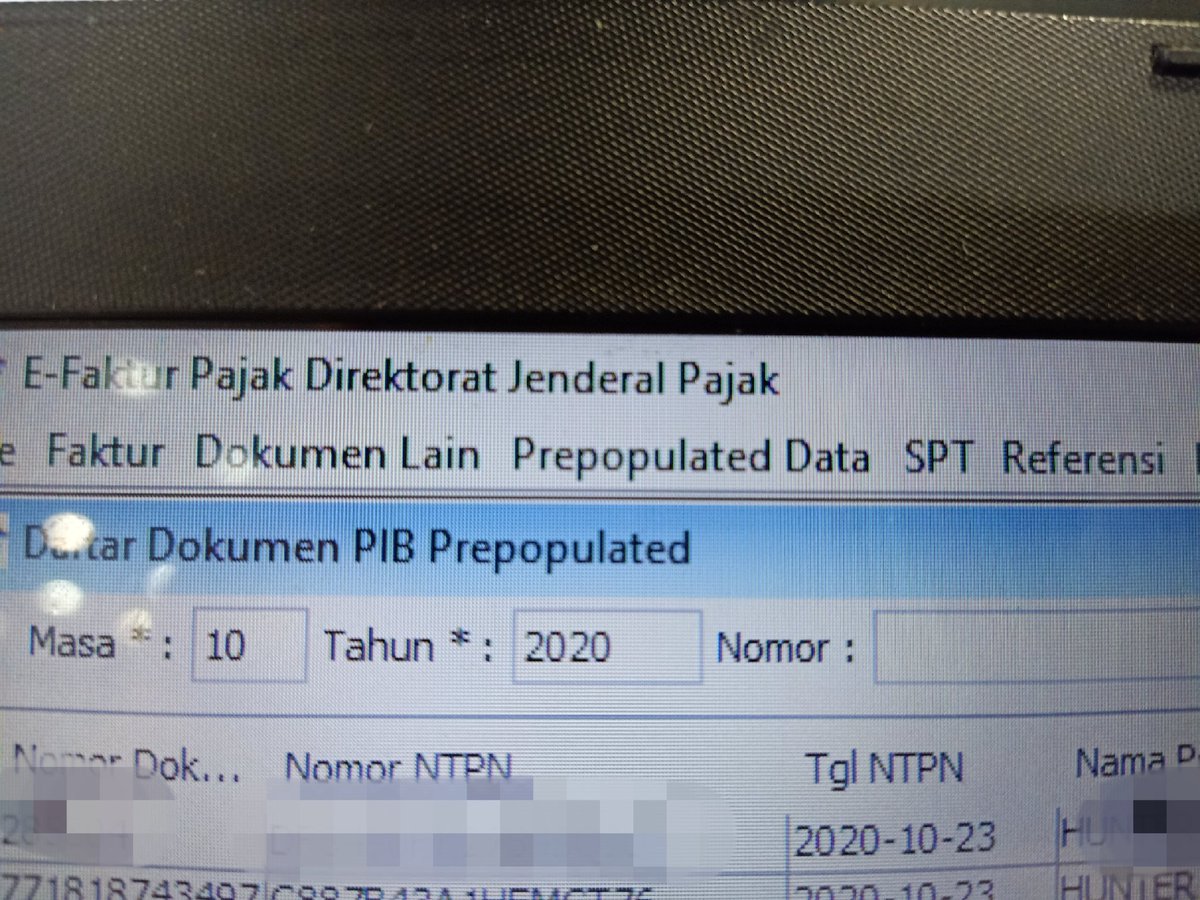 Hani100396's tweet photo. Siang min @kring_pajak mau tanya untuk e-faktur 3.0 ada menu baru prepopulated data untuk dokumen impor jg ada kan. nah apabila di di dokumen pib itu ada muncul outstanding, namun dari kita tidak ada untuk bayar pib itu. itu gmn ya solusinya? https://t.co/W3zLIdUzLi