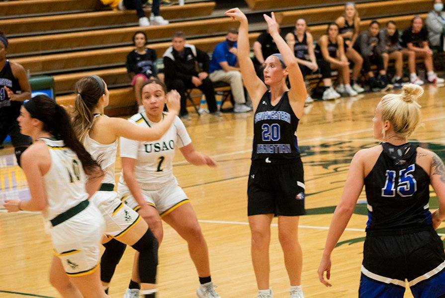 RECAP | Kea Mays and Jamie Clarke combine for 42 as <a href="/SCUWBB/">SCU Women's Basketball</a> earns road win in Chickasha!

-scueagles.com/article/3161.p…