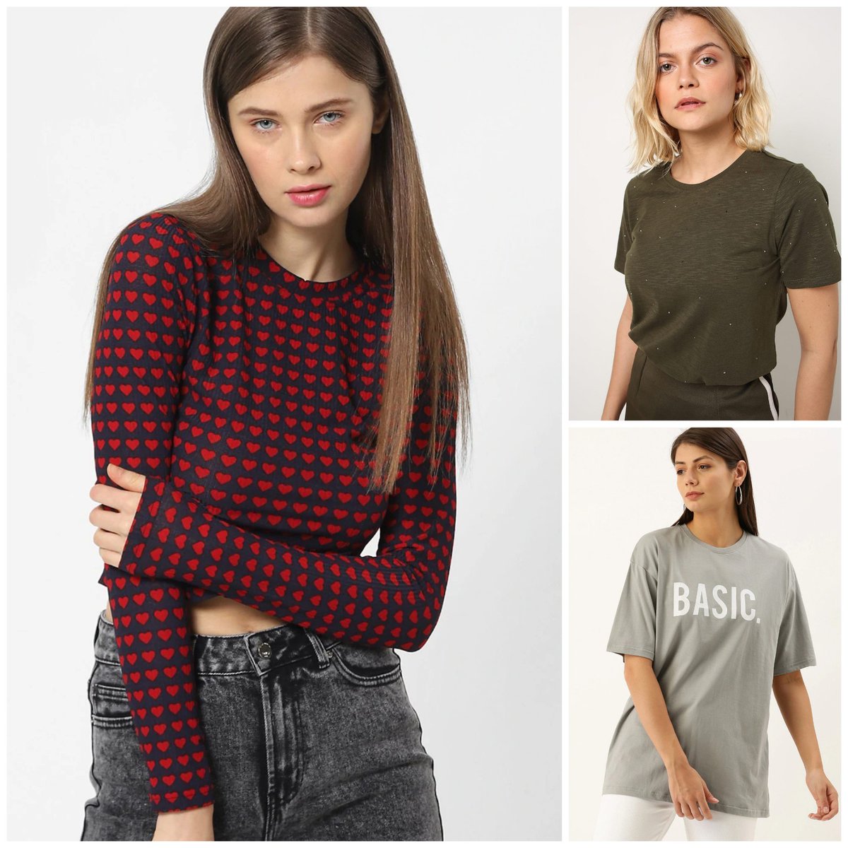 ShoppingAjio's tweet photo. Tees &amp; T-Shirts for Women
Extra Upto 30% Off On ₹2690 and Above
Use Code : EPIC
Shop now >> https://t.co/BHzdJwBKph https://t.co/yZKsynlZye