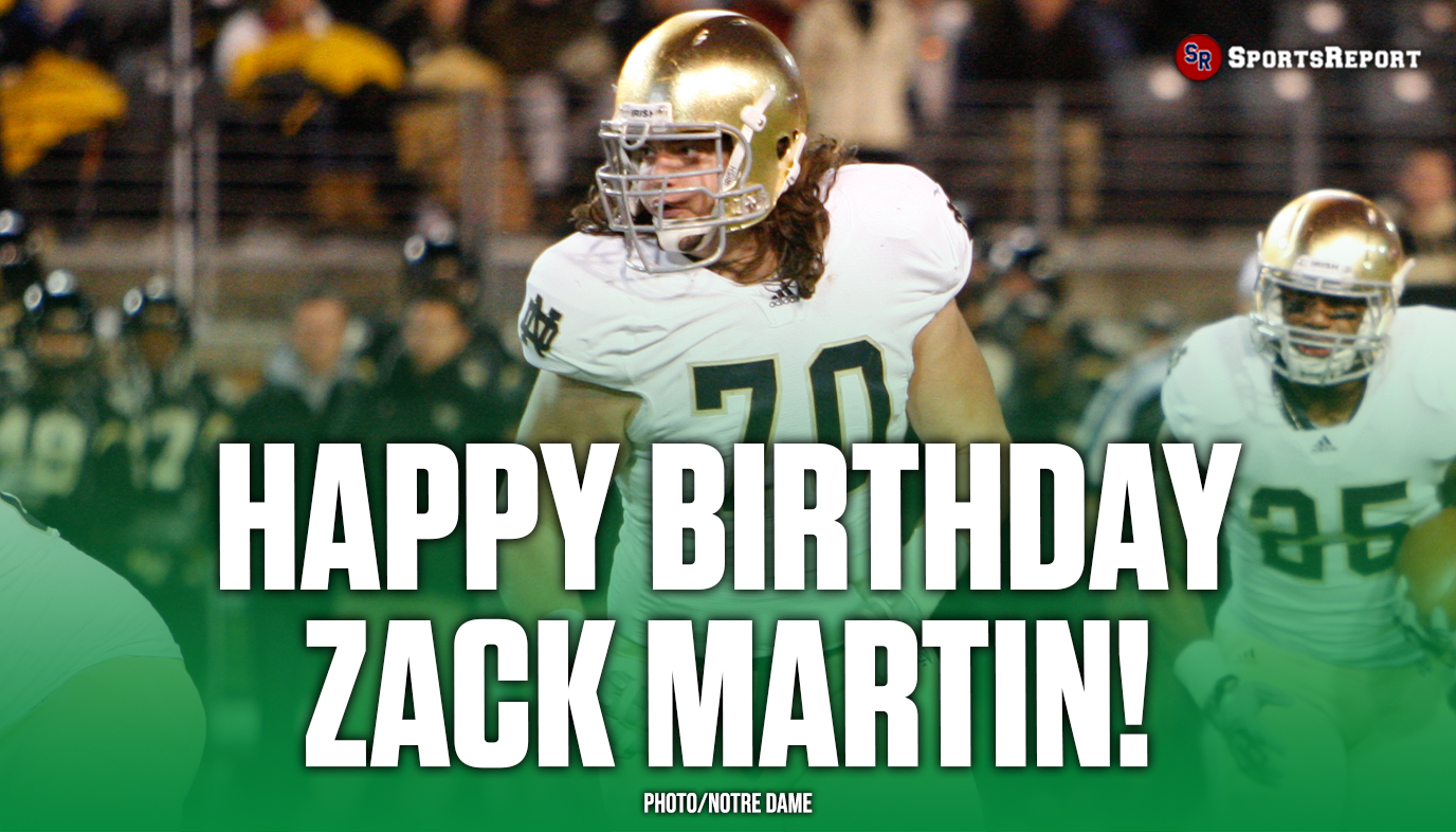  Fans, let\s wish Zack Martin a Happy Birthday! 