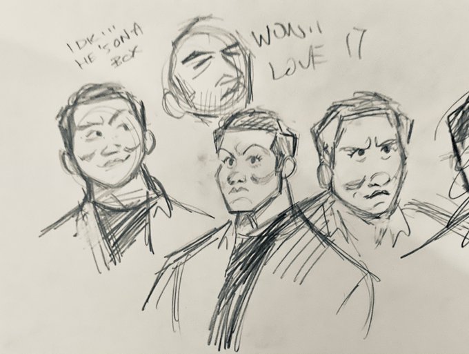 Back to my roots tonight drawing Dean Winchester on printer paper with a shitty mechanical pencil...... 