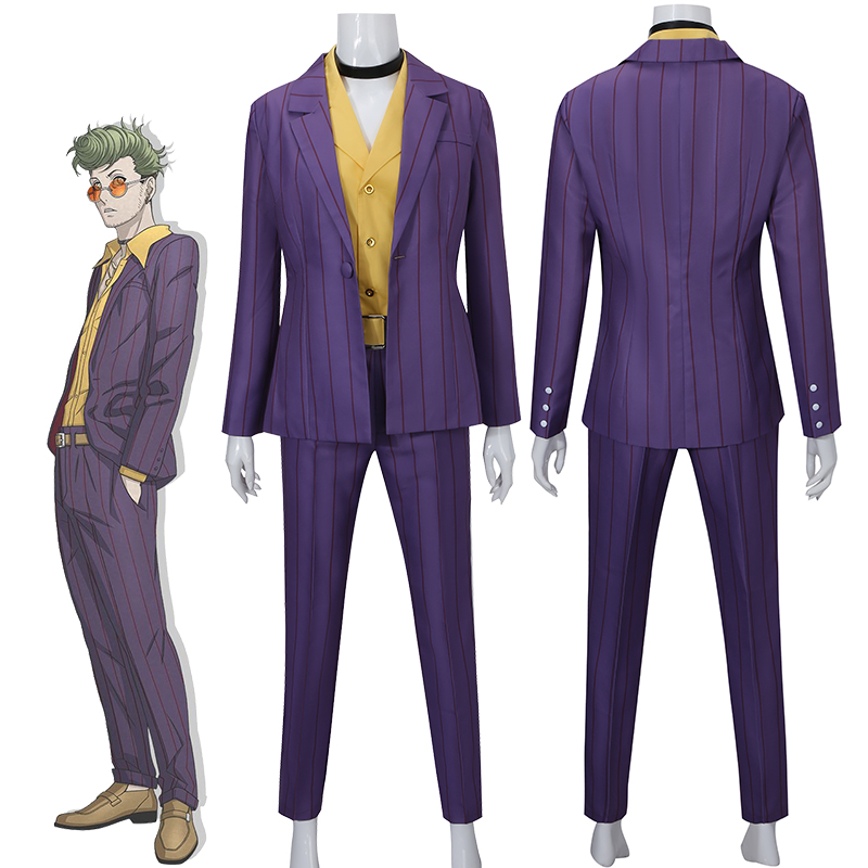cosplayflying's tweet photo. Hoodlum Chinpira from Akudama Drive.

Akudama Drive Hoodlum Chinpira Cosplay Costume Purple Suit Halloween Carnival Adult Outfits
https://t.co/b7cDQ67vwS
More New Arrivals: https://t.co/9FrB8RlfGr

#AkudamaDrive  #HoodlumChinpira  #Anime #Cosplayflying https://t.co/ZwlFAB4lJB