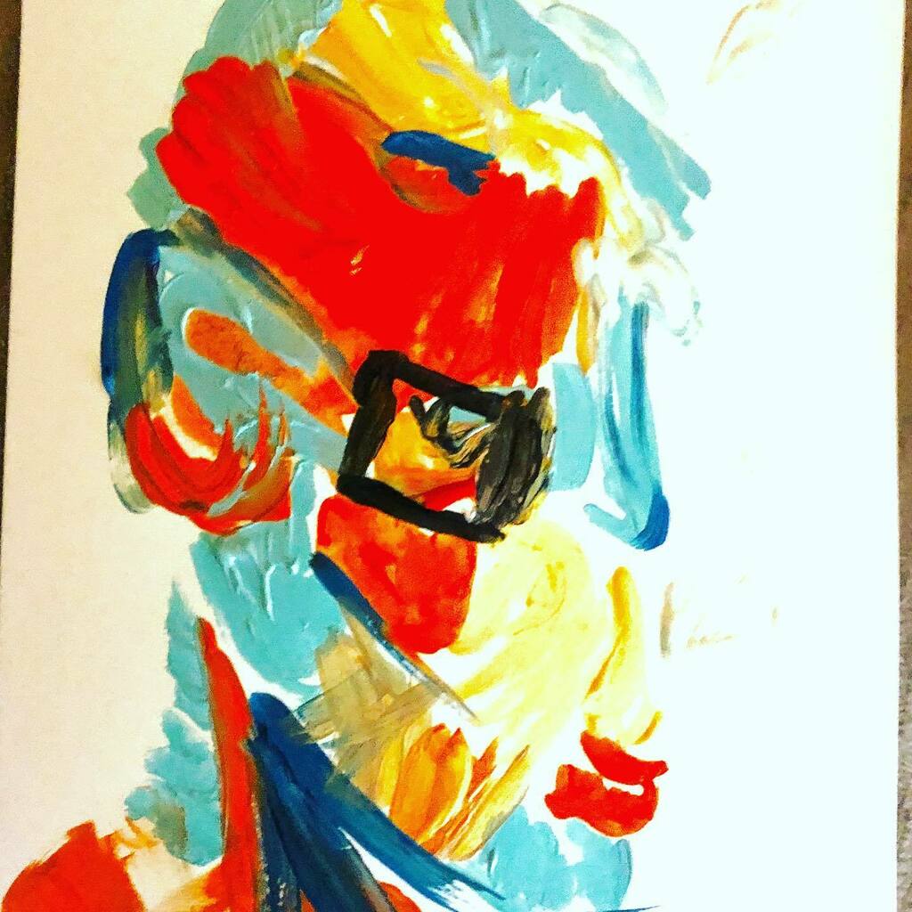 jadybates's tweet photo. Self-Portrait.
#paintedbyme #🎨 #abstractart #artistsoninstagram #artofday #💋 #🌹 #artbrut #coloronpaper #acrylic #inmymind #selfportrait #seriousartist #arte #artmad #instaartdaily #instapainters #instamodels #instaglam #instafashion #instaportrait #j… https://t.co/8ScmKfdCL5 https://t.co/oYJ8nv1GC8