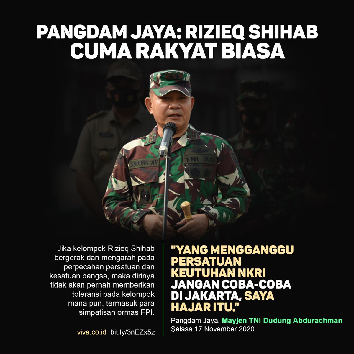 Sudah kode keras nih, sudah saatnya Indonesia dibersihkan dari ajaran radikal, sudah saatnya #BubarkanFPI