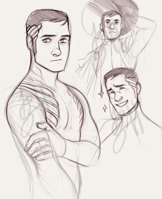 some Tavis I drew last night while my internet was down!

yes! another oc with a monocle! 