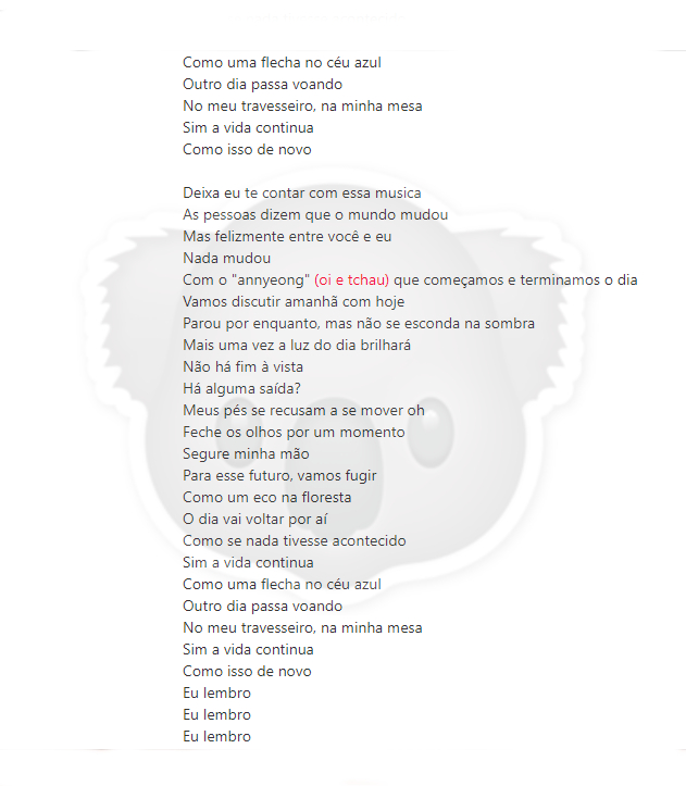 uttedknj's tweet image. Letra &apos;Life Goes On&apos; | tradução PT/BR

“Deixa eu te contar com essa musica
As pessoas dizem que o mundo mudou
Mas felizmente entre você e eu
Nada mudou”

#BETODAY @BTS_twt