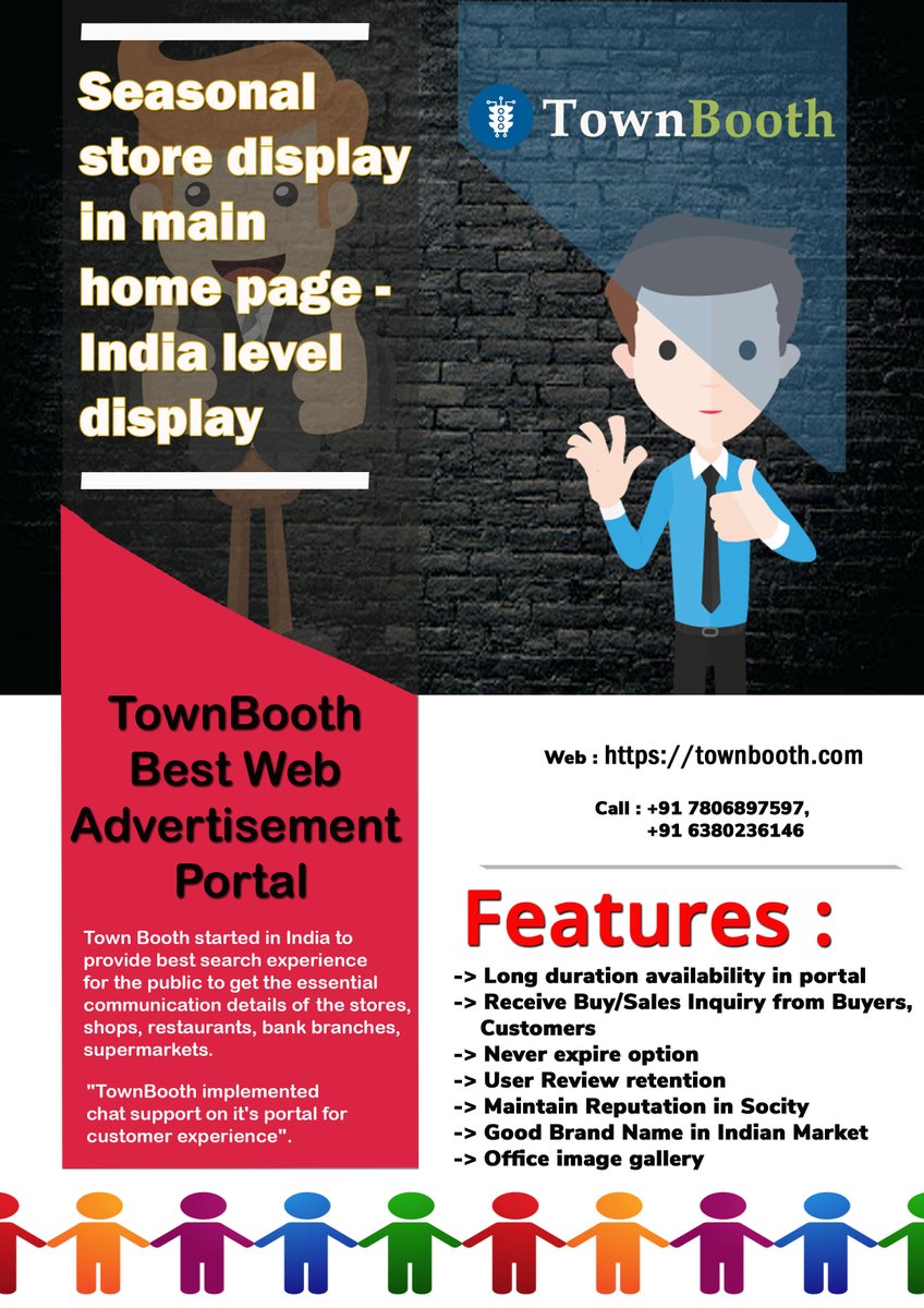 TownBooth's tweet photo. TownBooth - India's Biggest Stores, Shops, Restaurant Search Engine
Find Stores in Popular Cities, States in India

visit our site : https://t.co/3tdqR9OX6v

#india #indiancompanies #bankingsolutions #bankingservices #digitalmarketing #business #marketing #DigitalIndia https://t.co/xQKc5yTKsP