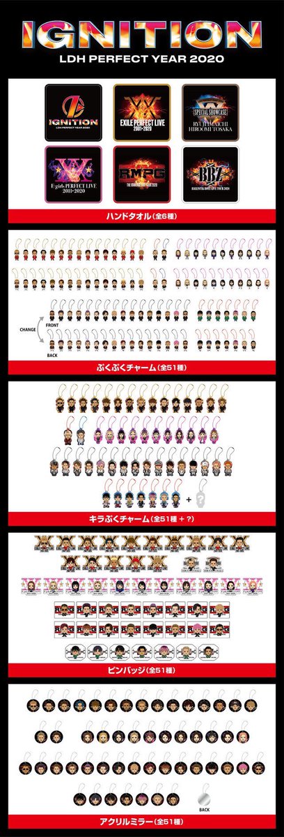 LDH ガチャ まとめ 母さん@8/1.2.3コスサミ全通 on X: 