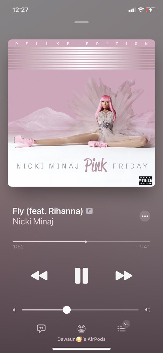 ms_chun_li's tweet photo. @NICKIMINAJ I’m listening to “Fly” #PinkFridayAnniversary https://t.co/EQYSjEgb0m