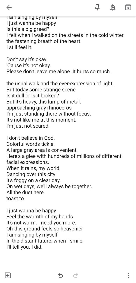 vote4kths's tweet photo. Blue &amp; Grey lyrics https://t.co/Mp5LwHvKFb