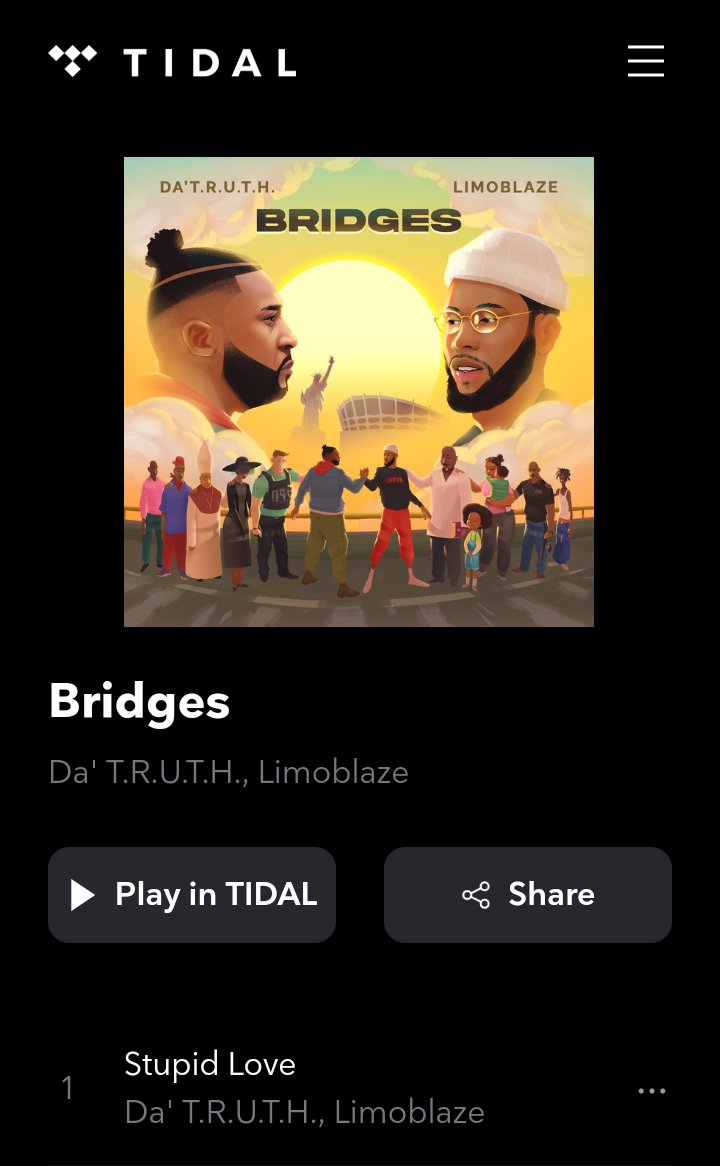 IamBornBlack's tweet photo. #Brigdes was released the last night but am here doing triple plays 2 every single song om it 
Cheiii its a hit Album
Every song is nyc
Big thanks 2 @Limoblaze and @truthonduty https://t.co/cXiIt08wEq