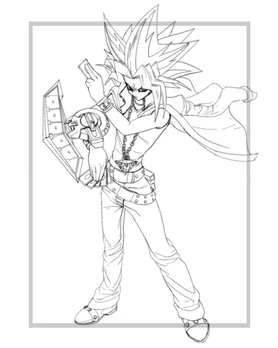 Lineart is done. WE MOVE 