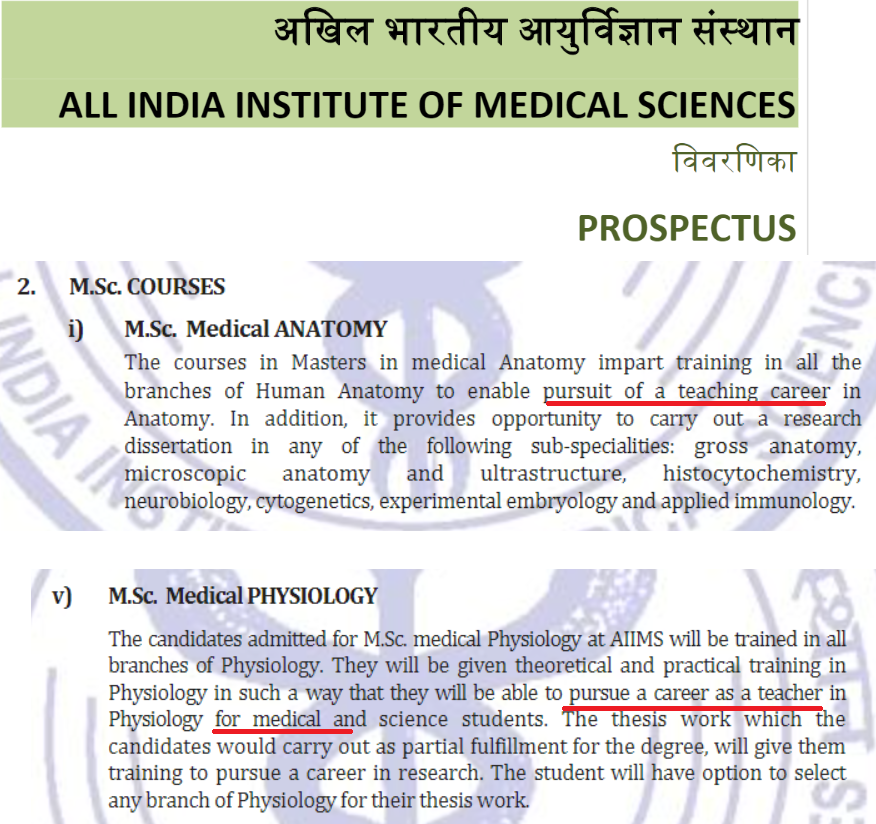 NMMTA_Assn's tweet photo. Dear @NMC_IND, do you know why are AIIMS institutions offering medical MSc courses? 
To produce teachers to teach non-clinical subjects in medical colleges
@drharshvardhan Sir, it should be a policy decision of the ministry to do justice. NMC, a body of doctors won't be impartial https://t.co/IpoMD5Hh6m