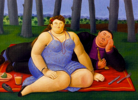 Riempio spesso di cibo la bocca per non parlare.
#Merini 
🖼️Botero