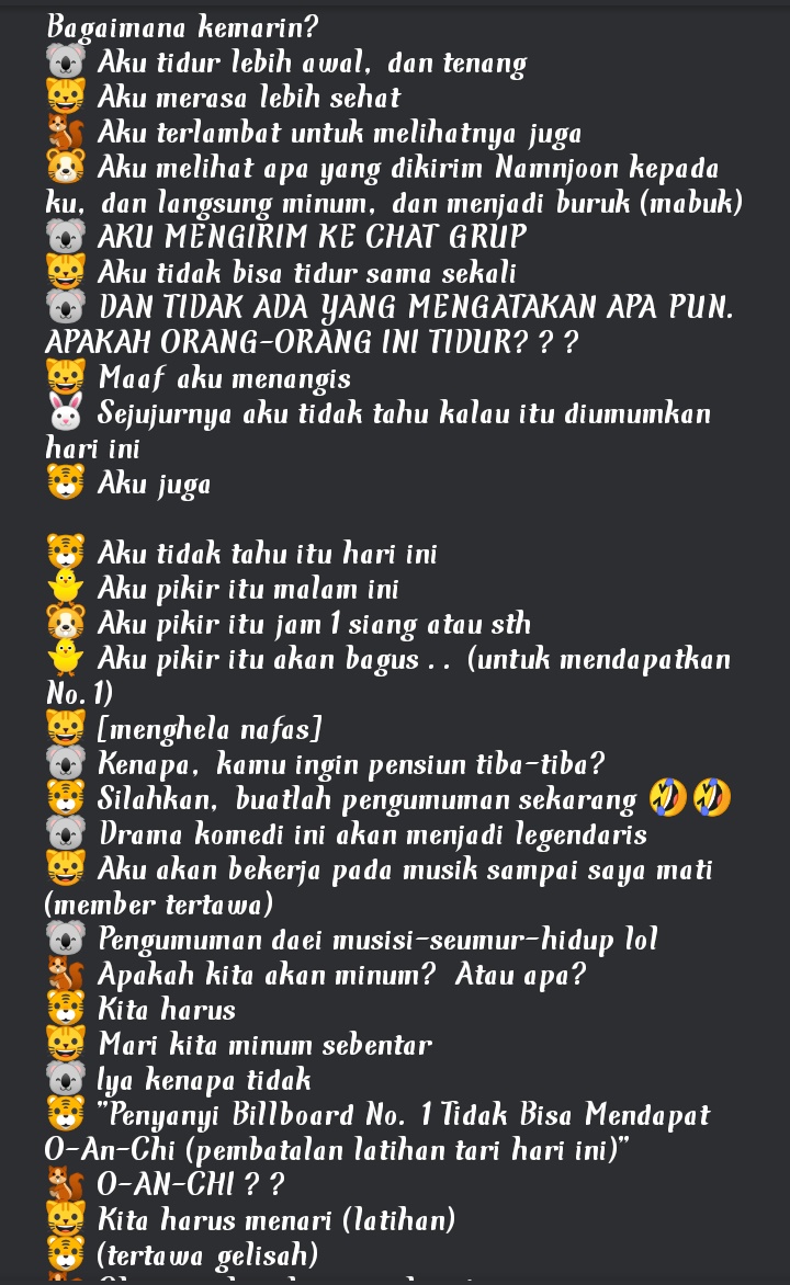 armyindonesiaa2's tweet photo. Translate Indonesia Skit: Billboard Hot 100 Singer 🔥💜✨

Skit ini membuktikan mereka itu bener2 lucu &amp; lawak🤣🤣
Gaperlu pake fake sub, mereka aja ngelawak bisa, sombong bisa, natural juga bisa🤣
@BTS_twt #RememberLifeGoesOn #LifeGoesOnWithBTS #BEbyBTS #NewEraBEgins #BTS_BE
-🌙 https://t.co/4ugwxxjtmk